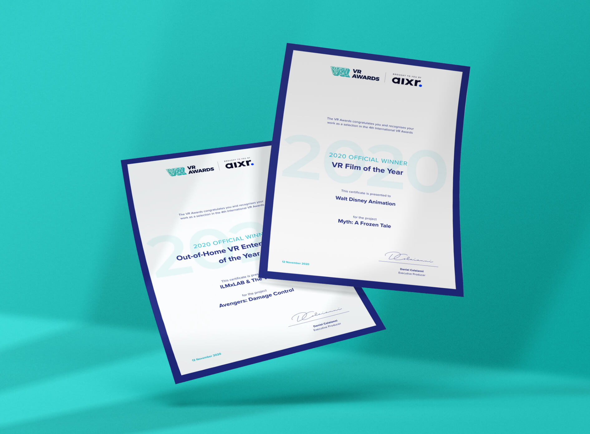 VR Awards Case study image