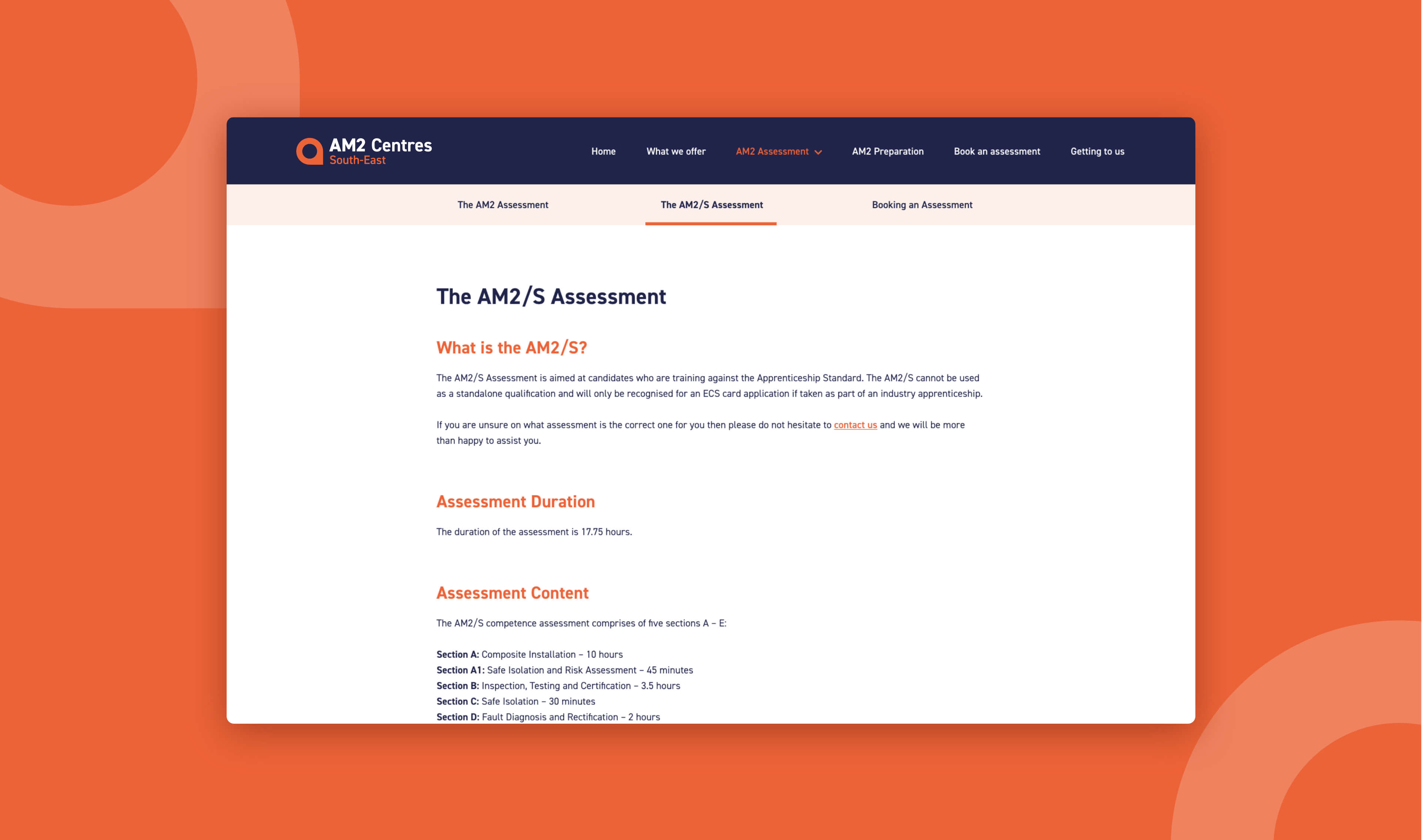 AM2 Centres Case study image