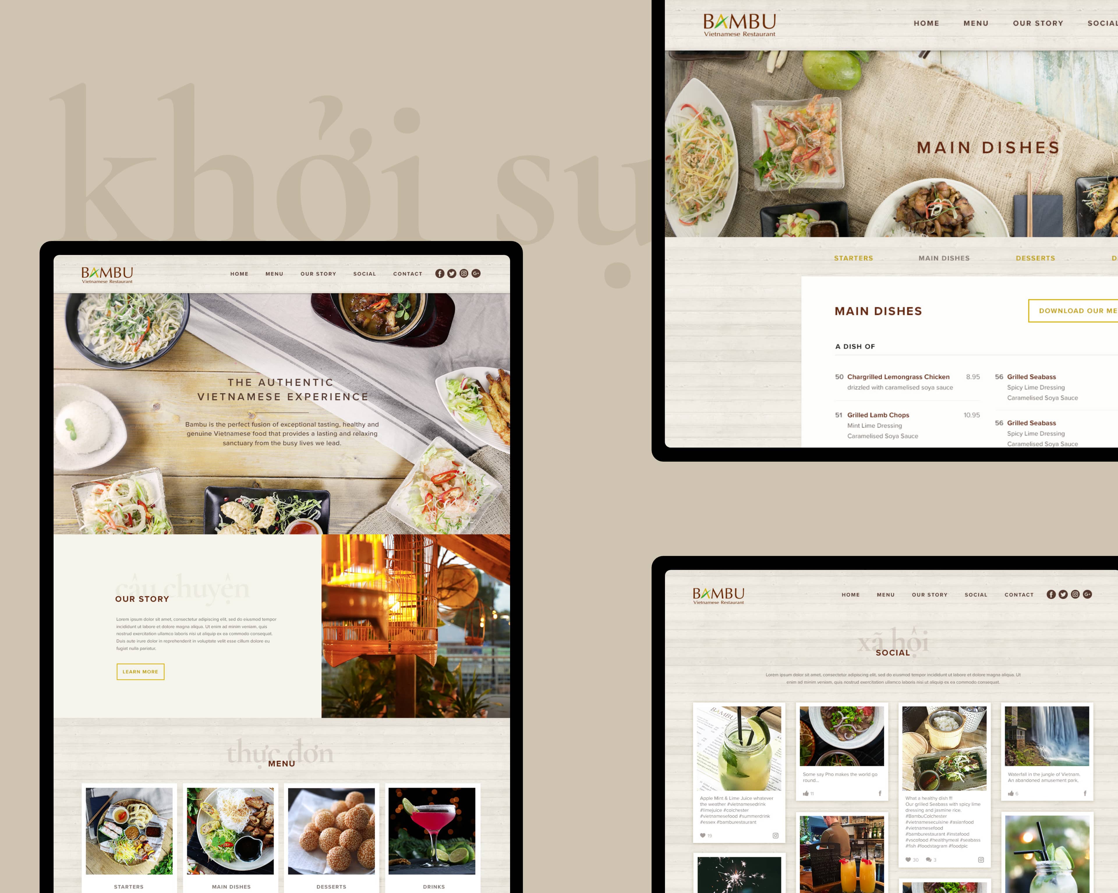 Bambu Restaurant Case study image