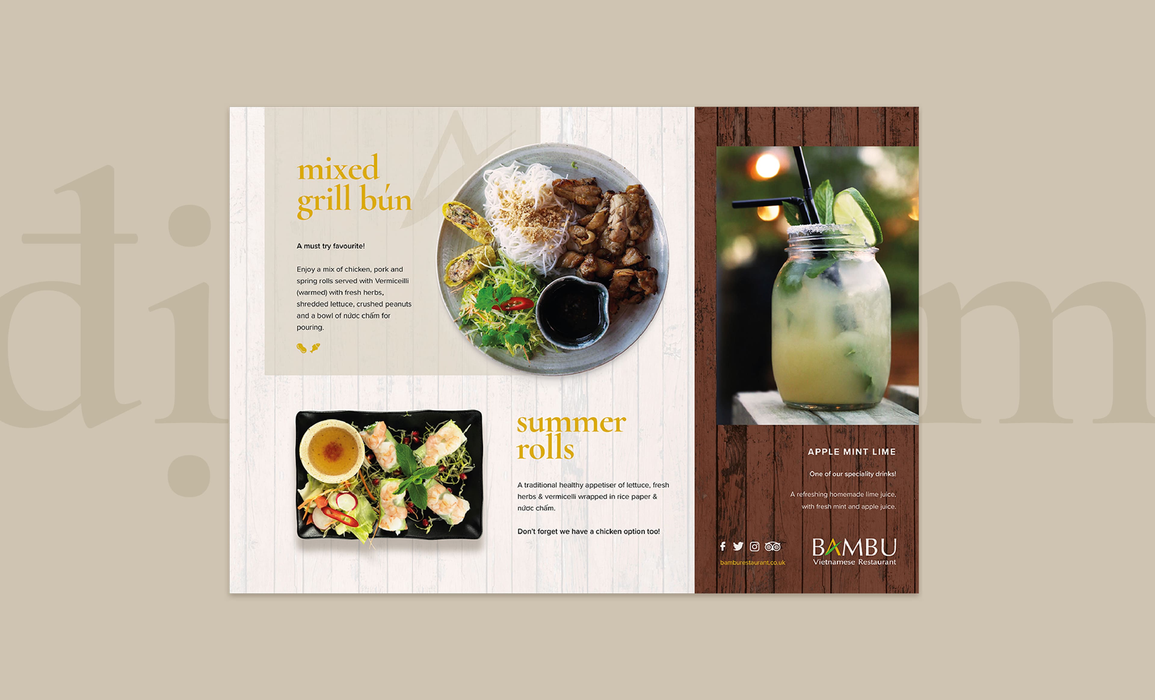 Bambu Restaurant Case study image